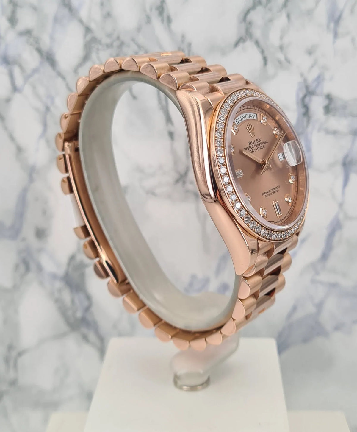 Rolex Day-Date Watch 36mm 128345RBR-0009