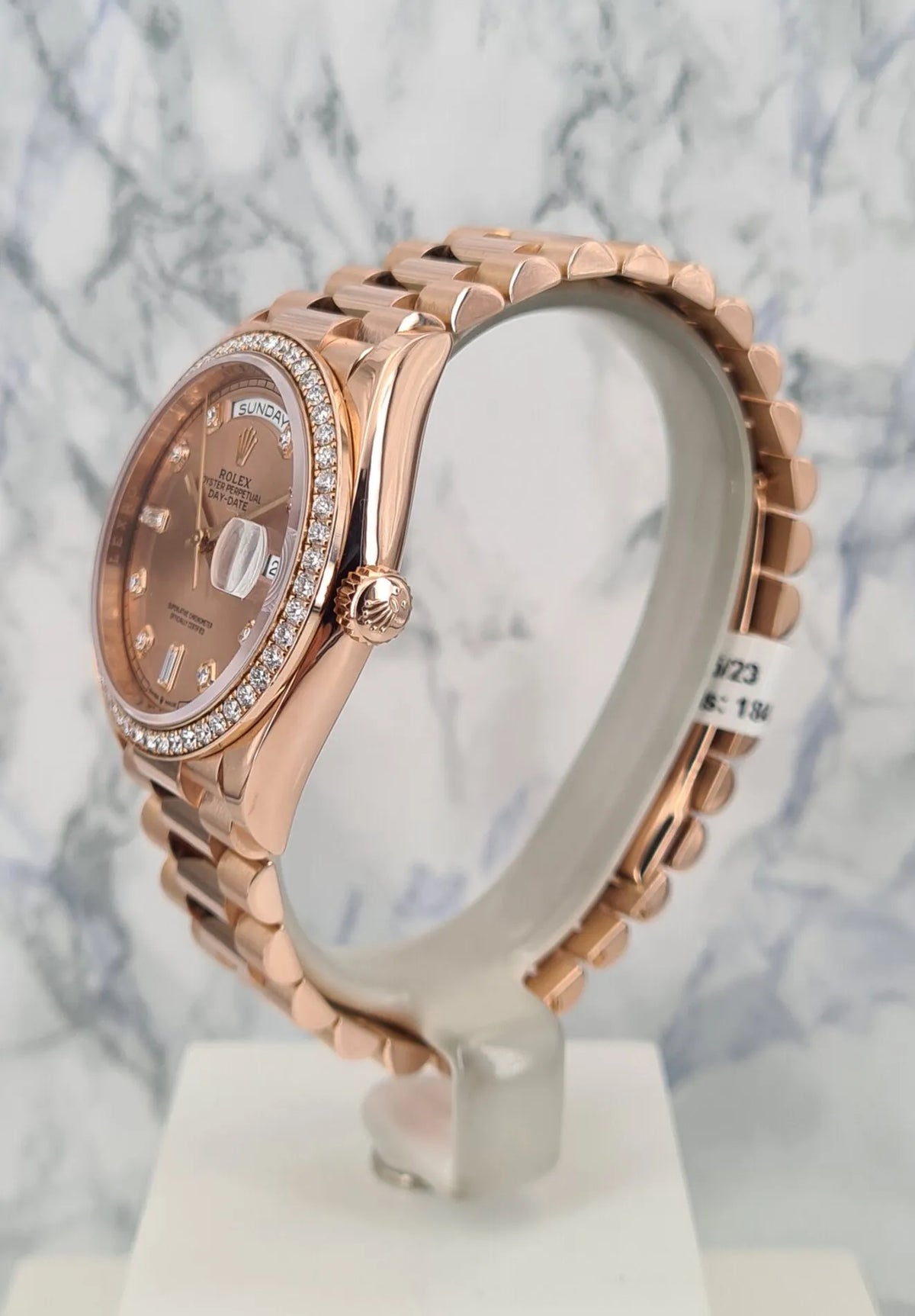 Rolex Day-Date Watch 36mm 128345RBR-0009