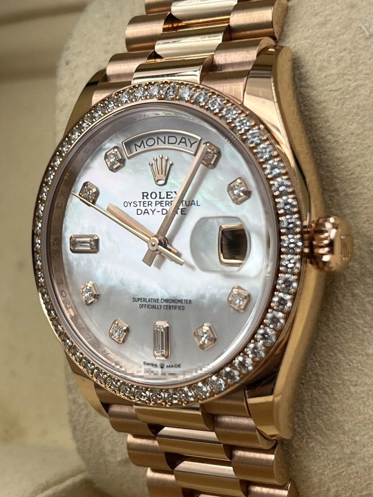 Rolex Day-Date Watch 36mm 128345RBR-0028