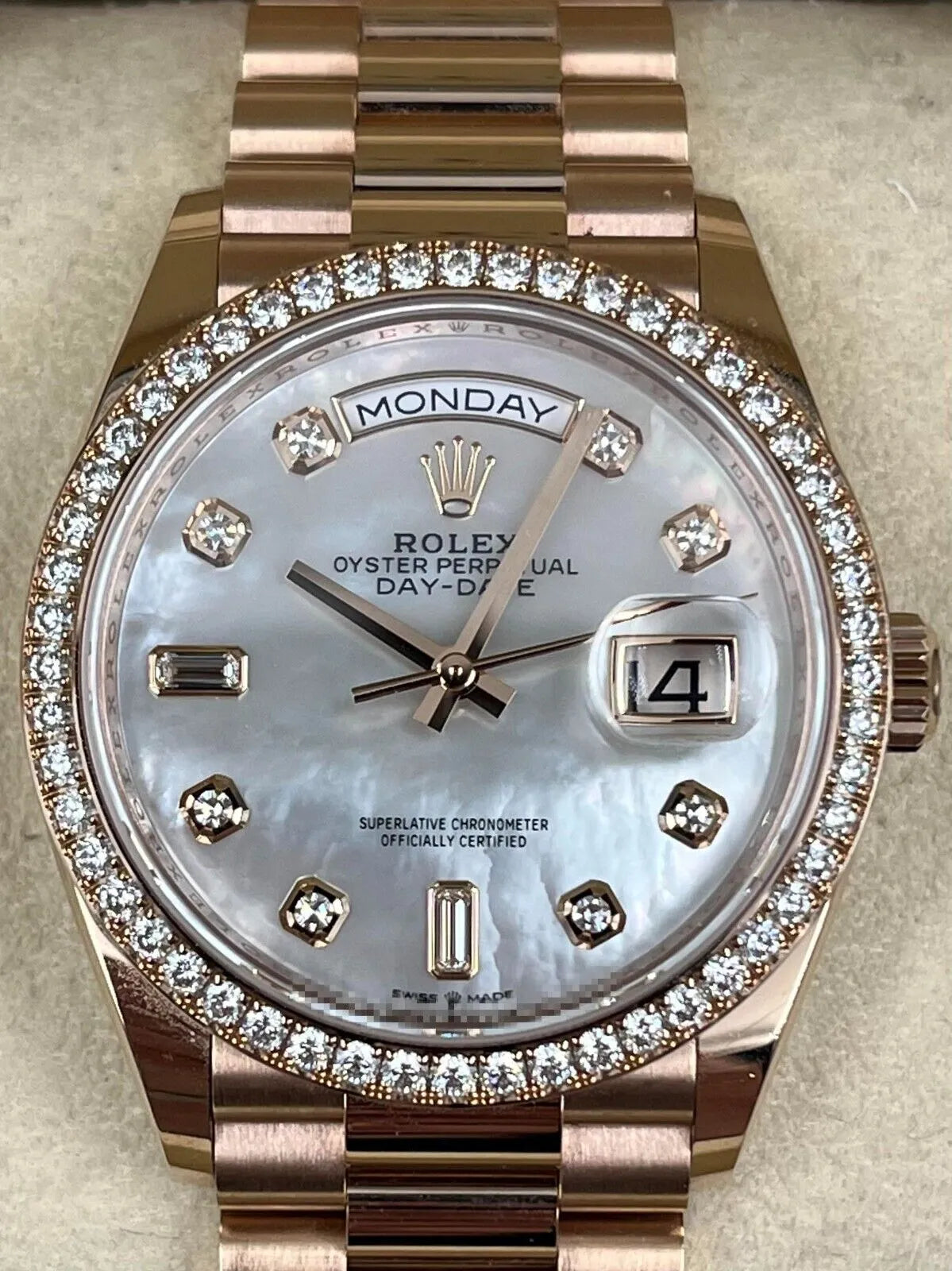Rolex Day-Date Watch 36mm 128345RBR-0028