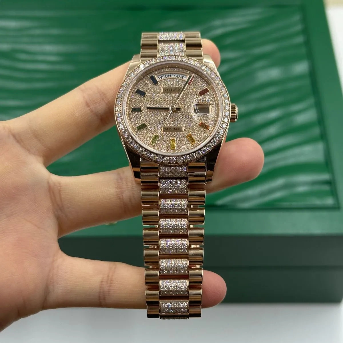 Rolex Day-Date Watch 36mm 128345RBR-0042