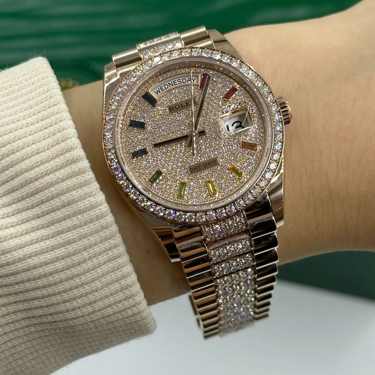Rolex Day-Date Watch 36mm 128345RBR-0042