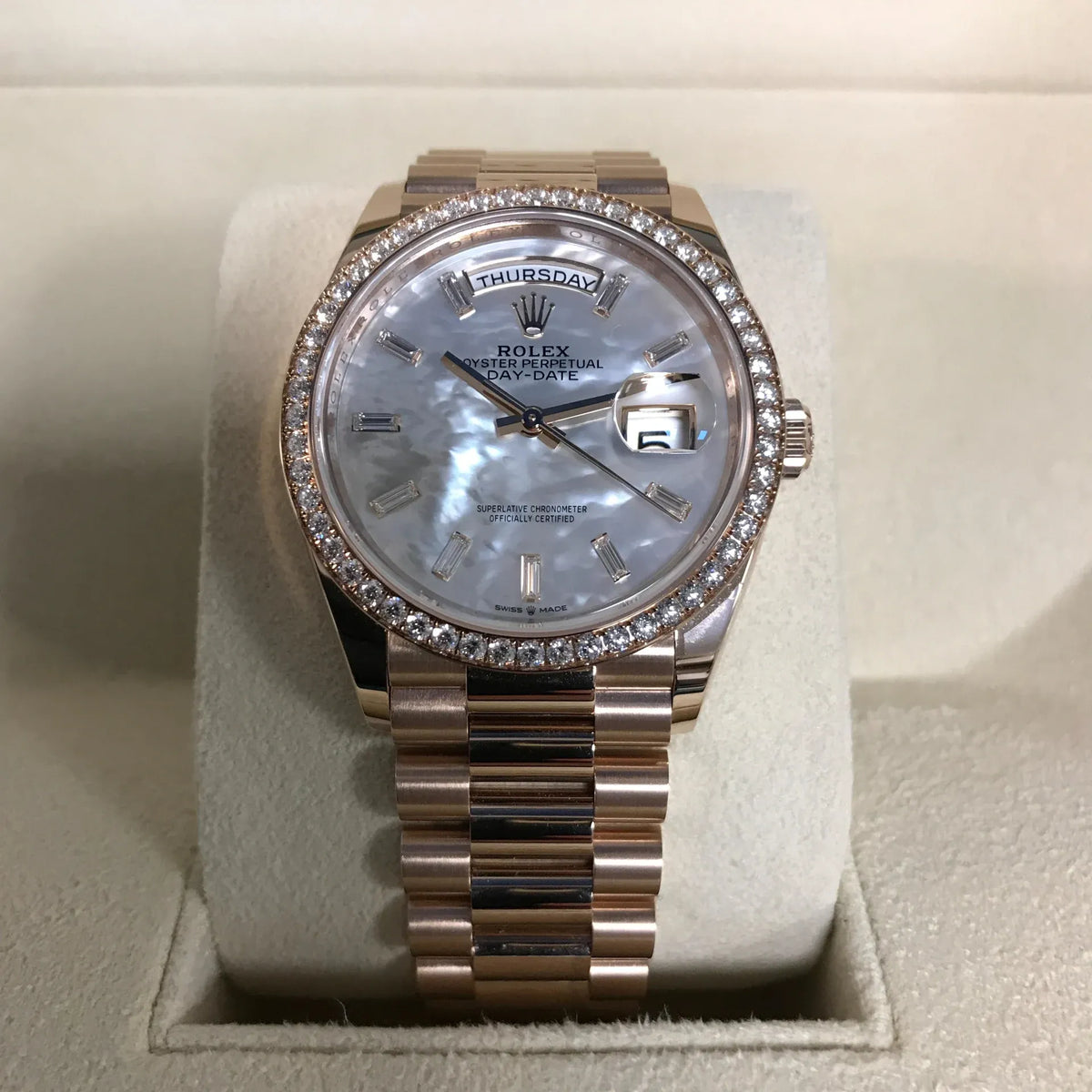 Rolex Day-Date Watch 36mm 128345RBR-0077