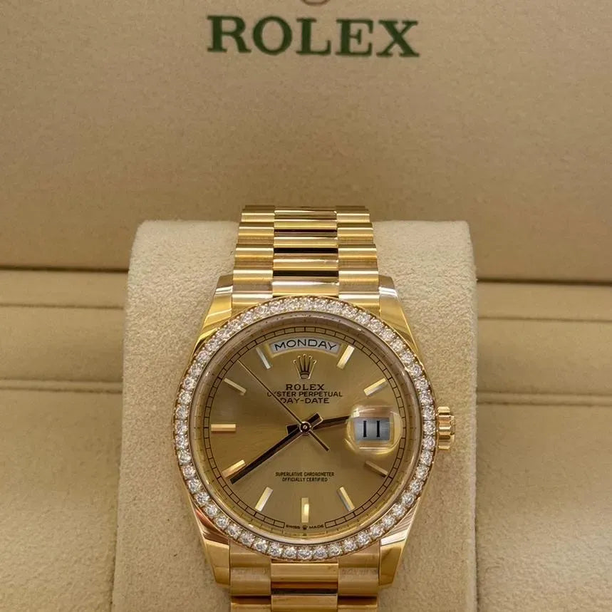 Rolex Day-Date Watch 36mm 128348RBR-0026