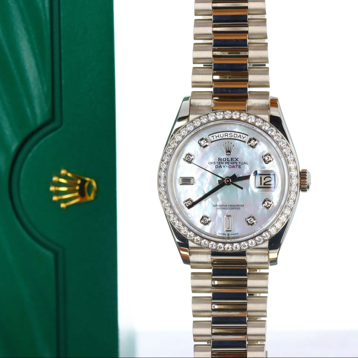 Rolex Day-Date Watch 36mm 128349RBR-0004