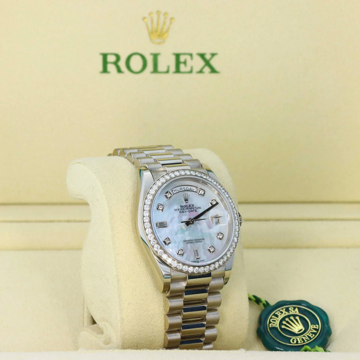 Rolex Day-Date Watch 36mm 128349RBR-0004