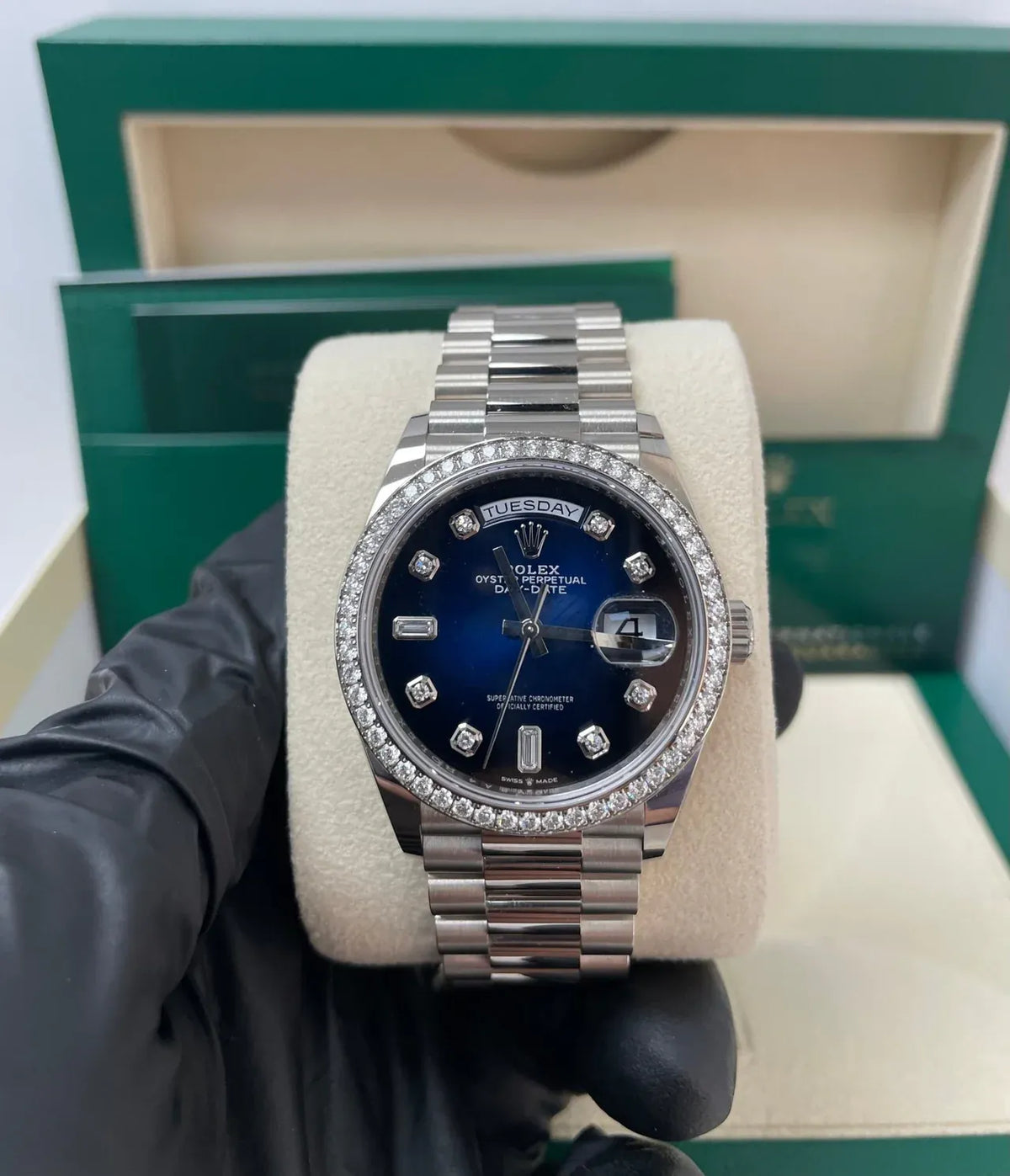 Rolex Day-Date Watch 36mm 128349RBR-0010