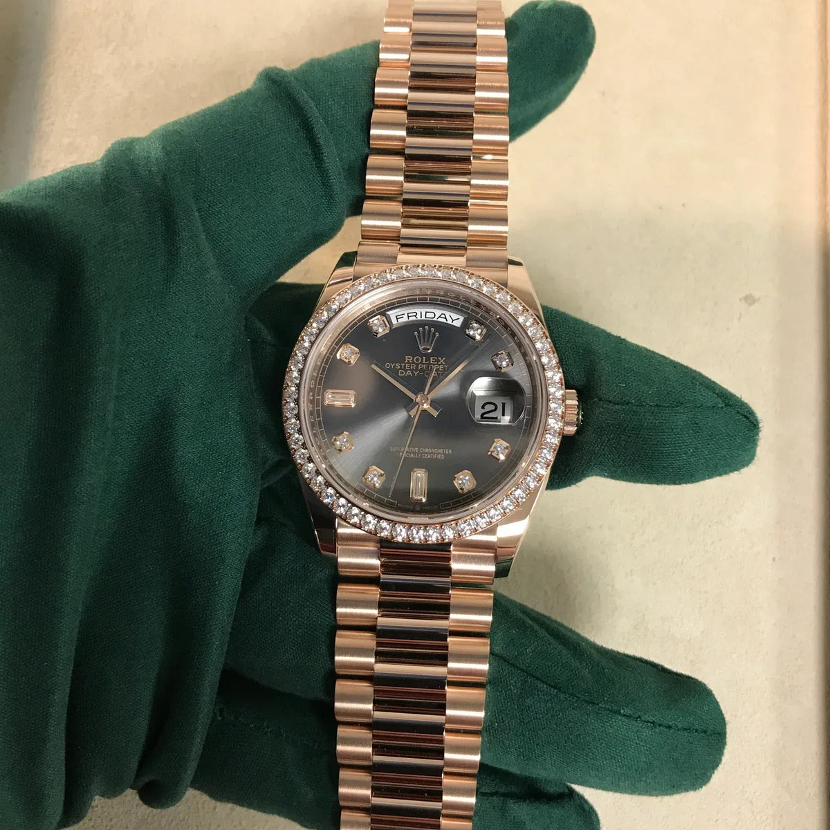 Rolex Day-Date Watch 36mm M128345RBR-0052