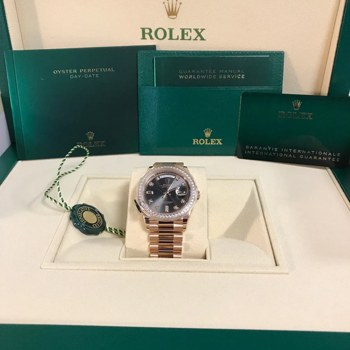 Rolex Day-Date Watch 36mm M128345RBR-0052