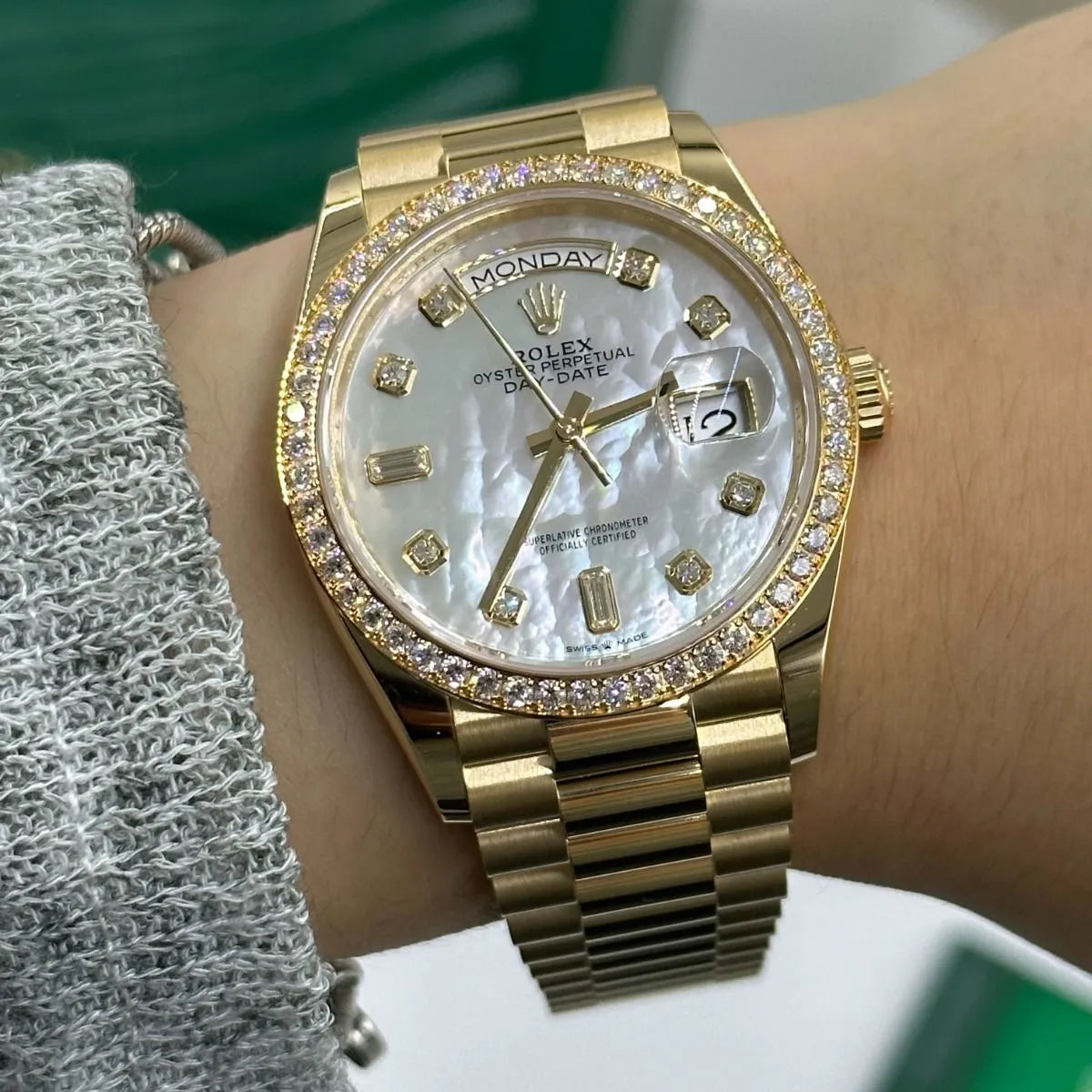 Rolex Day-Date Watch 36mm M128348RBR-0017