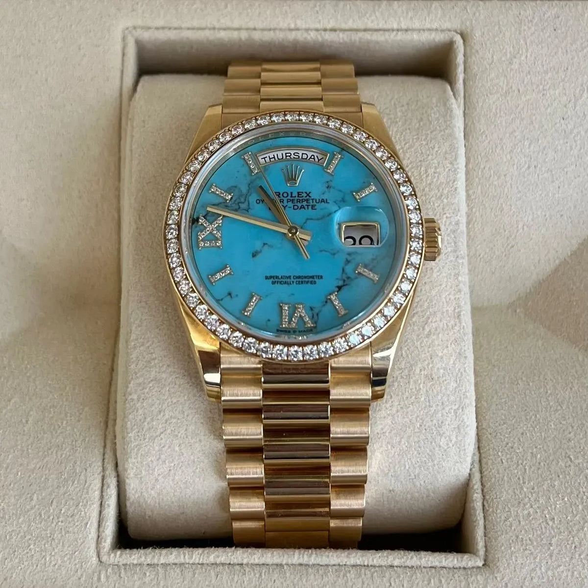 Rolex Day-Date Watch 36mm M128348RBR-0037