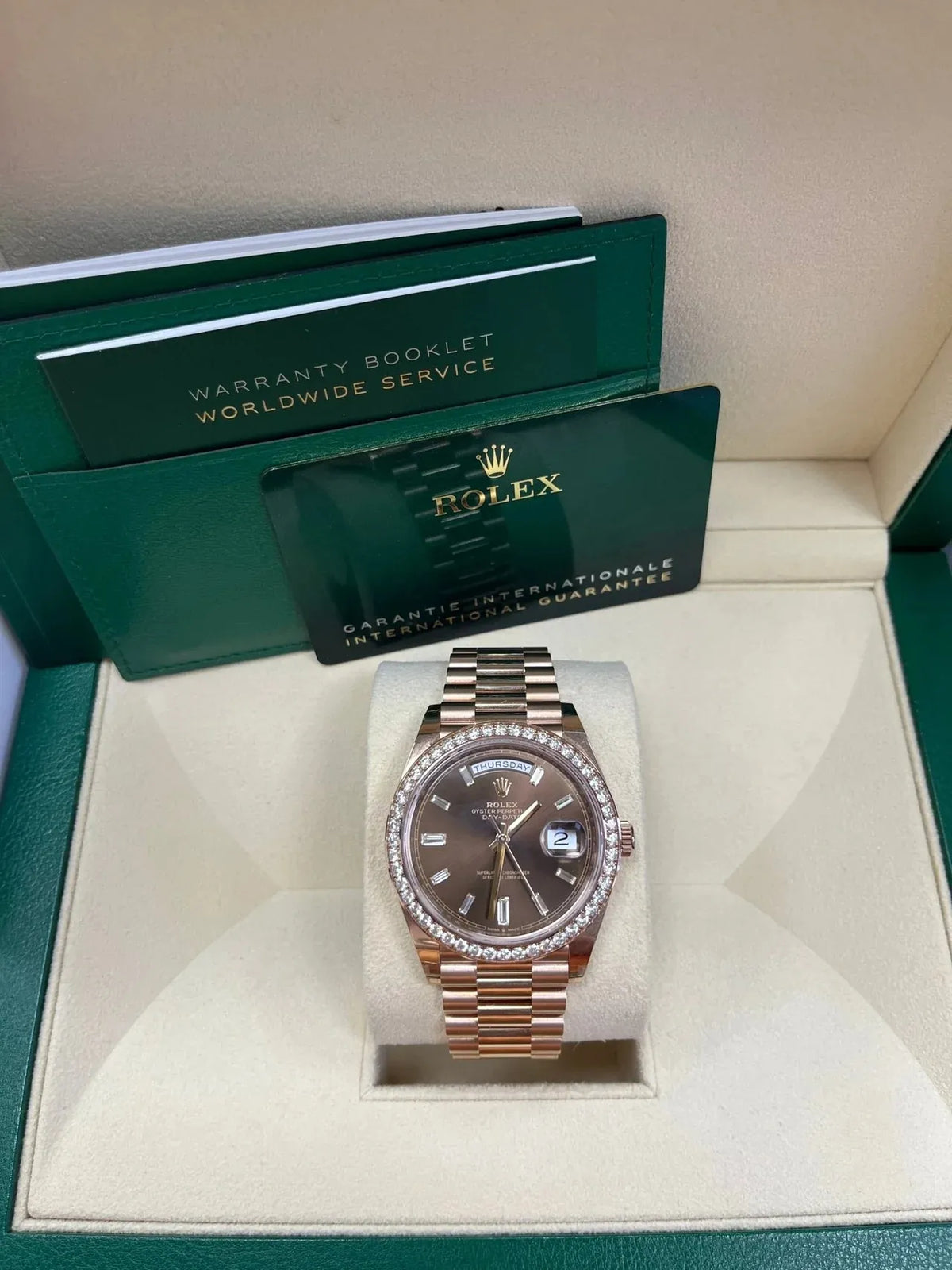 Rolex Day-Date Watch 40mm 228345RBR