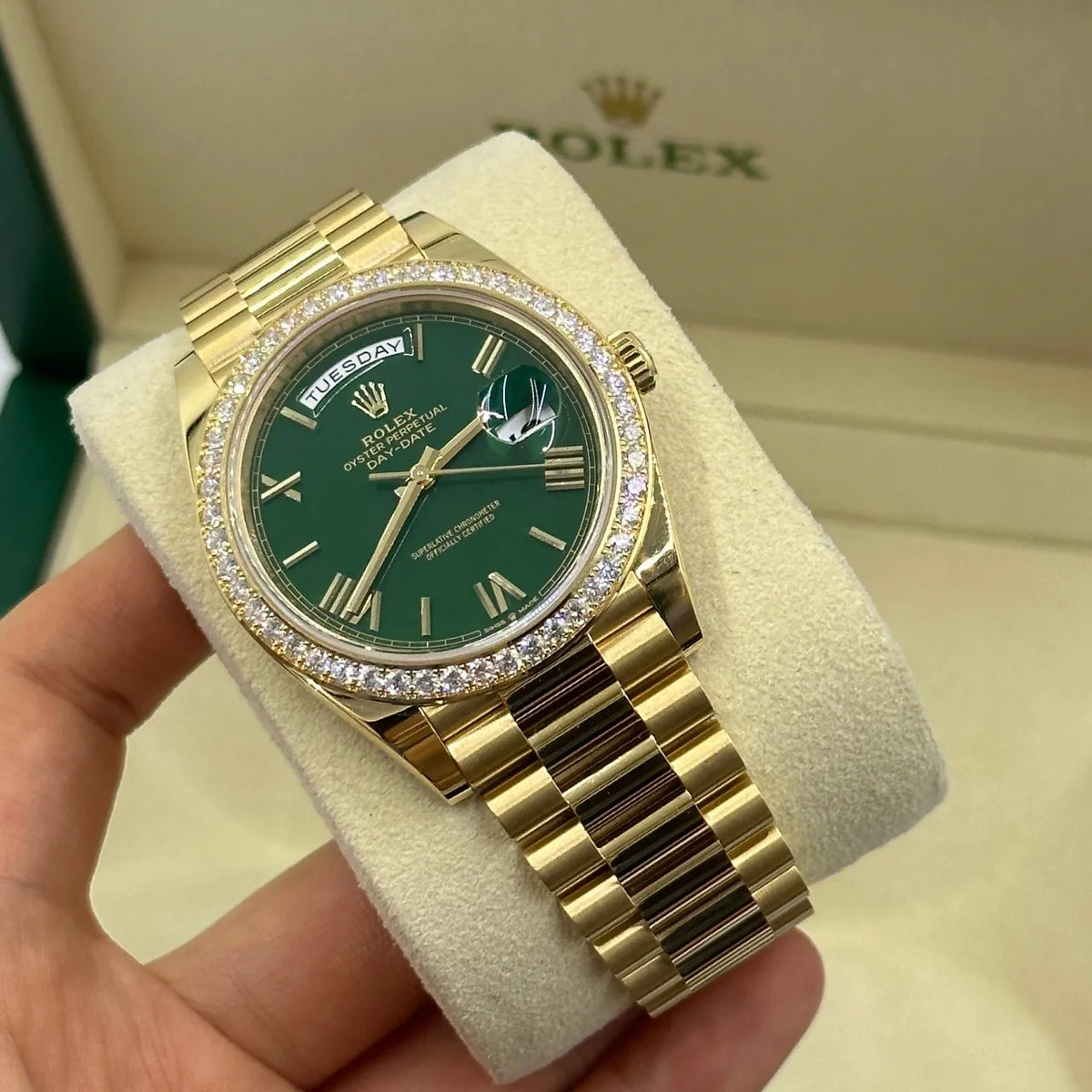 Rolex Day-Date Watch 40mm 228348RBR