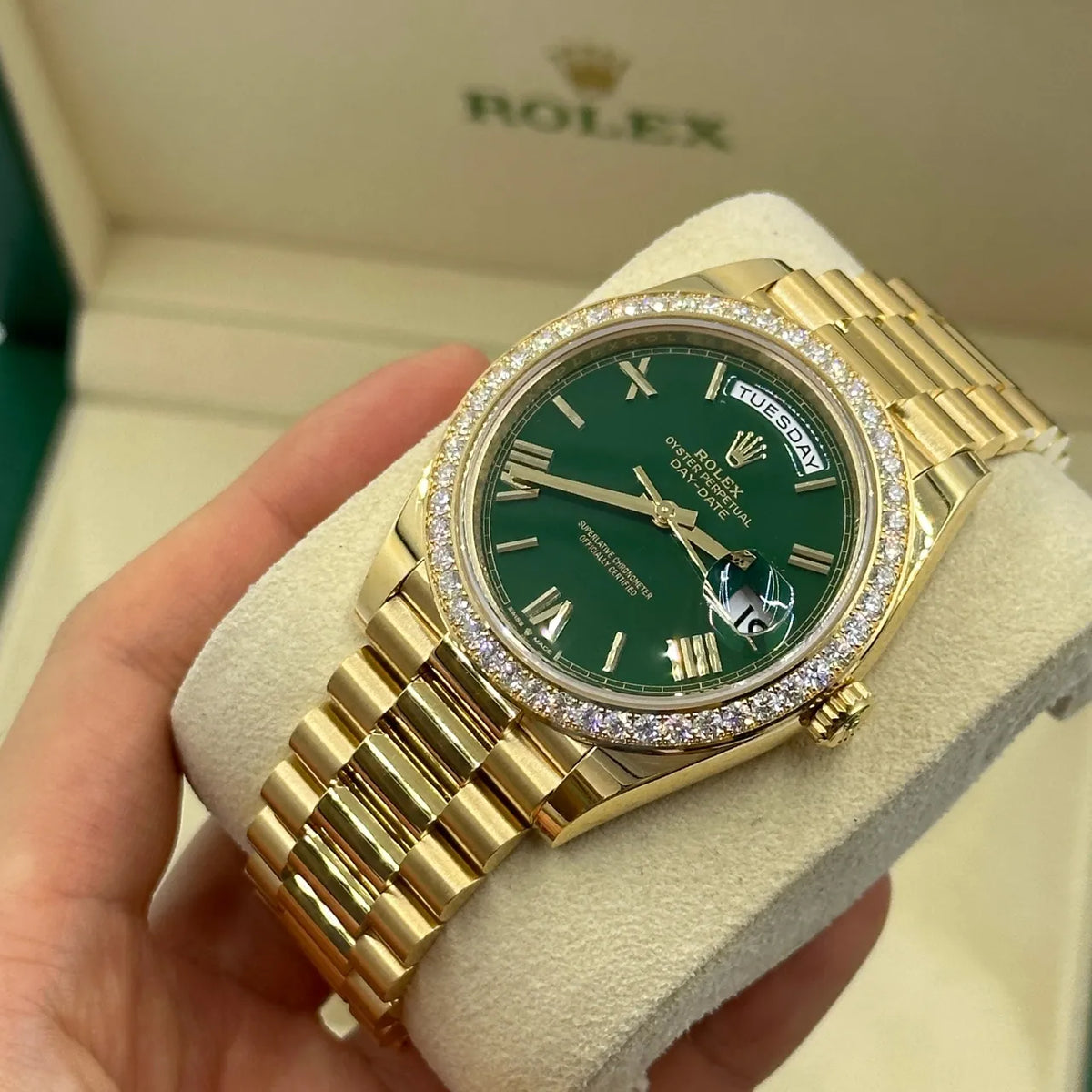 Rolex Day-Date Watch 40mm 228348RBR