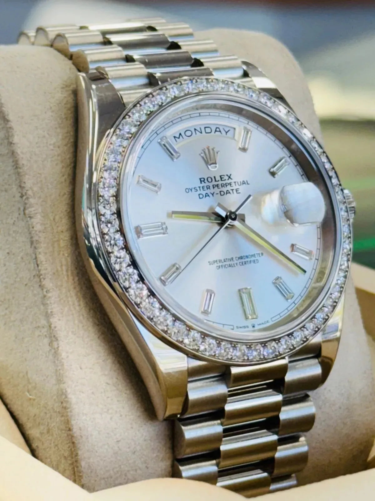 Rolex Day-Date Watch 40mm 228349RBR-0001