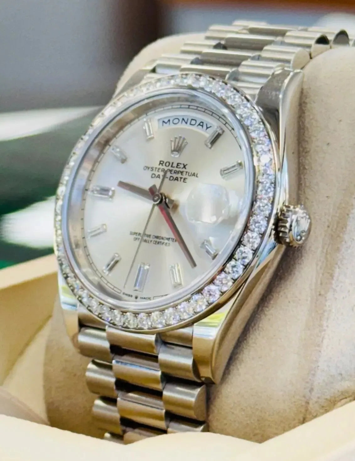 Rolex Day-Date Watch 40mm 228349RBR-0001