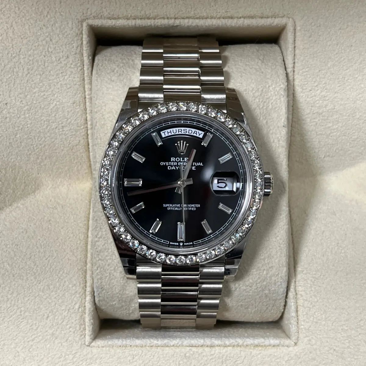 Rolex Day-Date Watch 40mm 228349RBR-0003