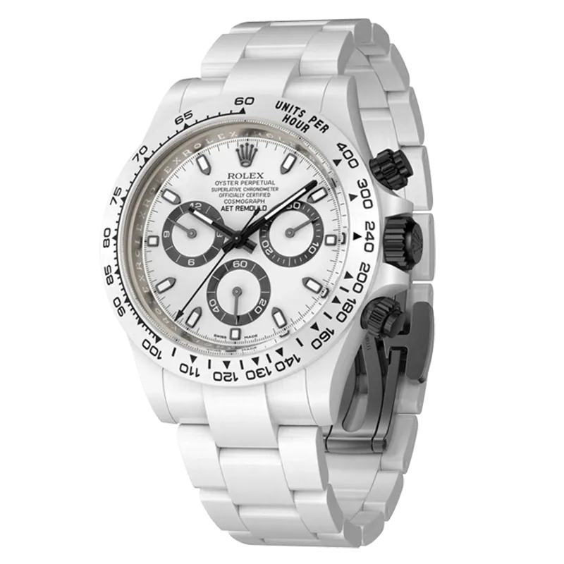 Rolex Daytona Classic White Watch