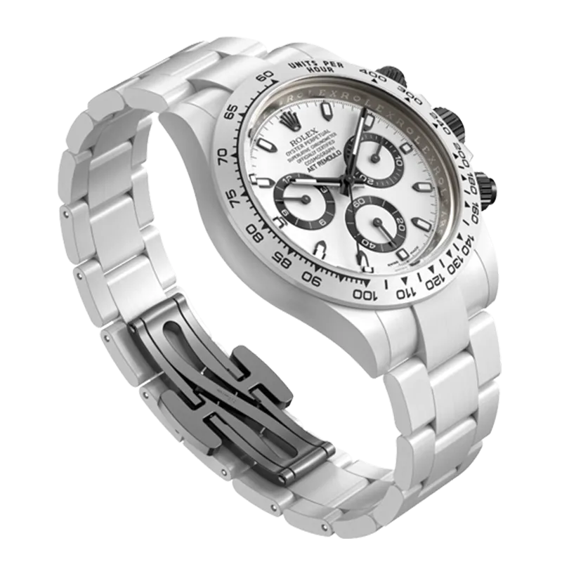 Rolex Daytona Classic White Watch
