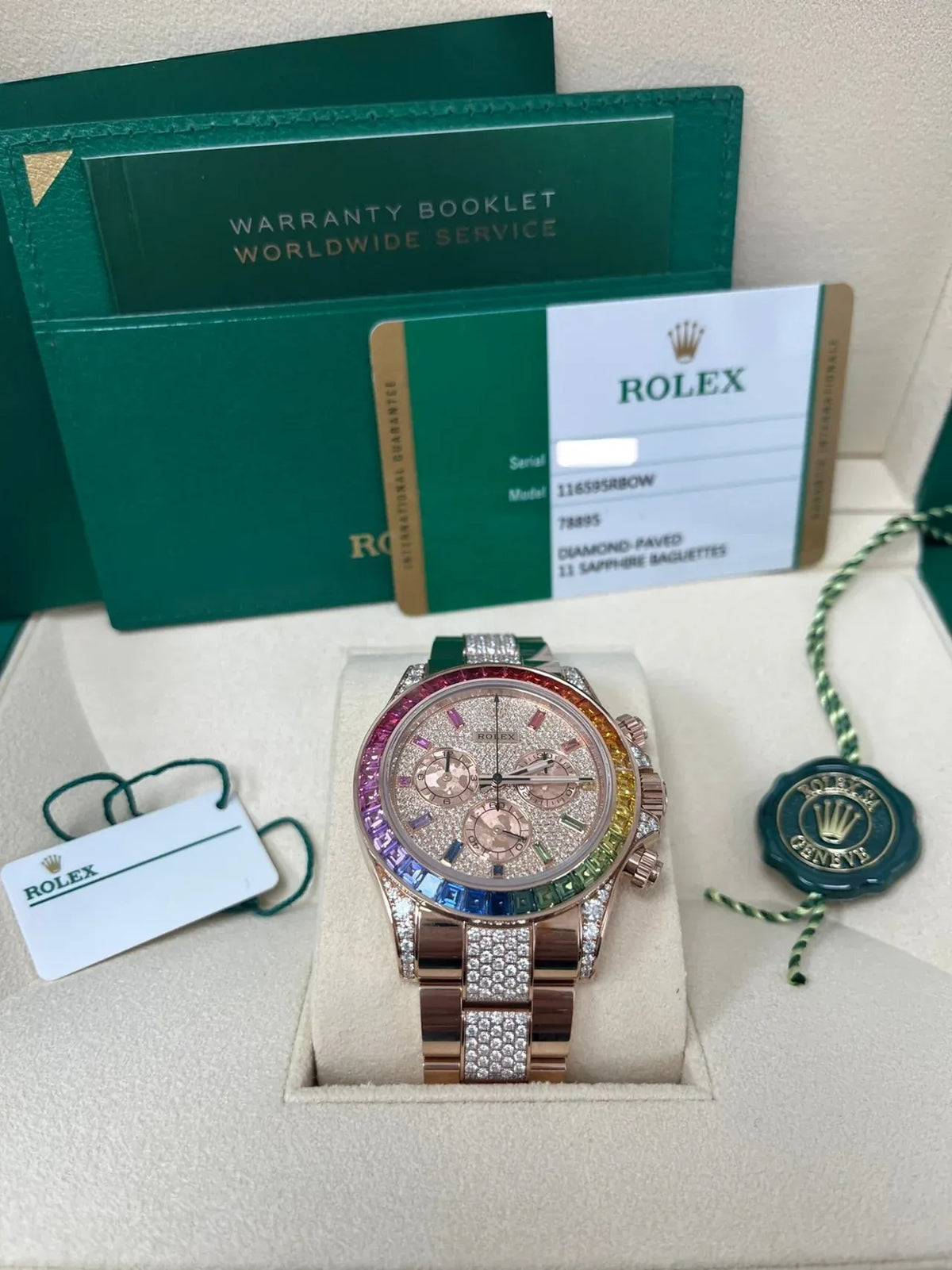 Rolex Daytona Watch 40mm 116595RBOW