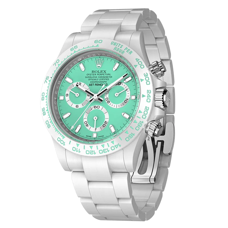 Rolex Daytona Watch Biscuit Green