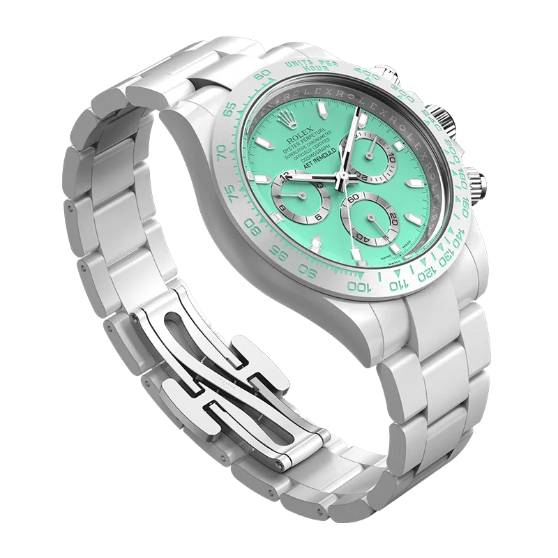 Rolex Daytona Watch Biscuit Green