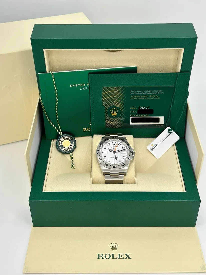 Rolex Explorer II Watch 42mm 226570