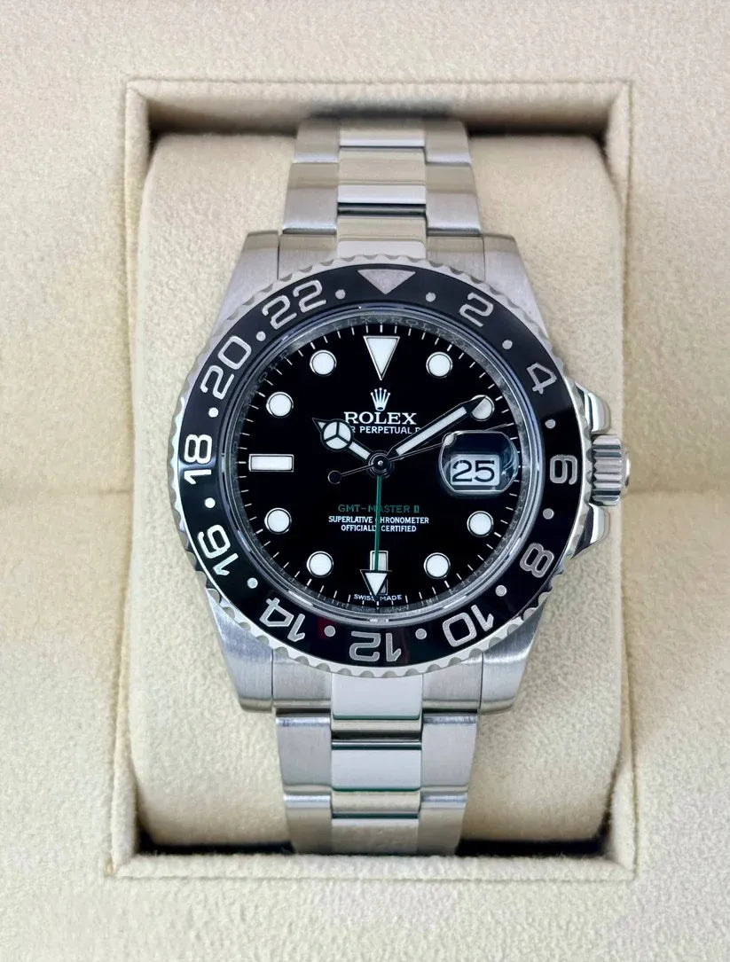Rolex GMT-Master II Watch 40mm 116710LN