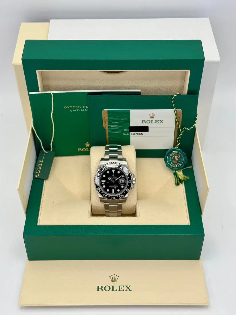 Rolex GMT-Master II Watch 40mm 116710LN
