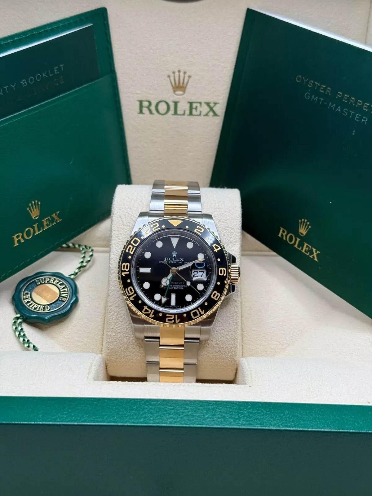Rolex GMT Master II Watch 40mm 116713LN