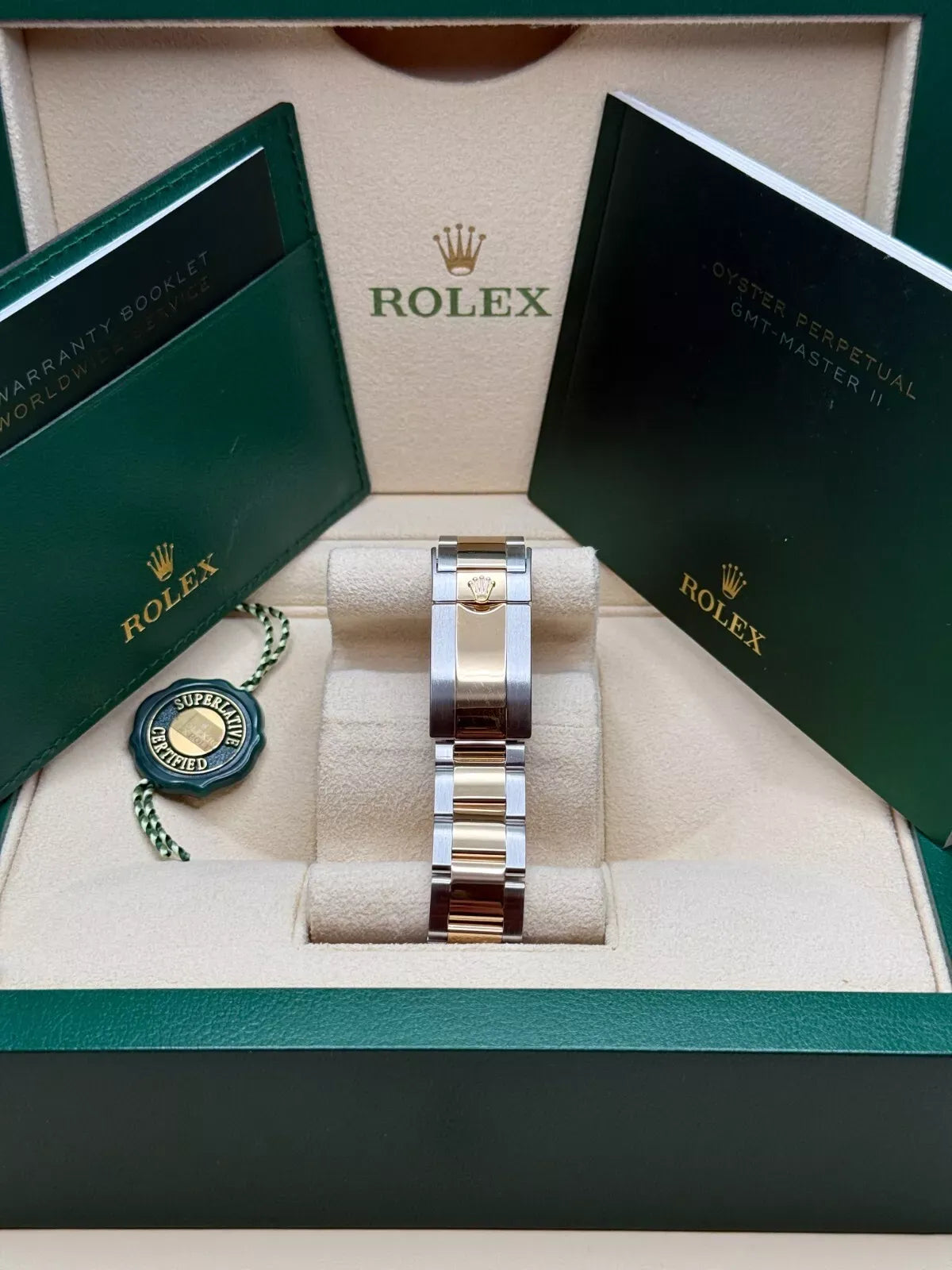 Rolex GMT Master II Watch 40mm 116713LN