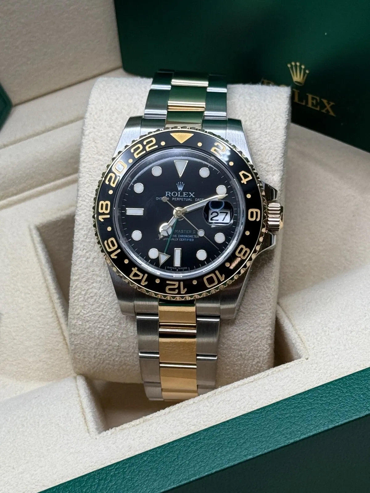 Rolex GMT Master II Watch 40mm 116713LN