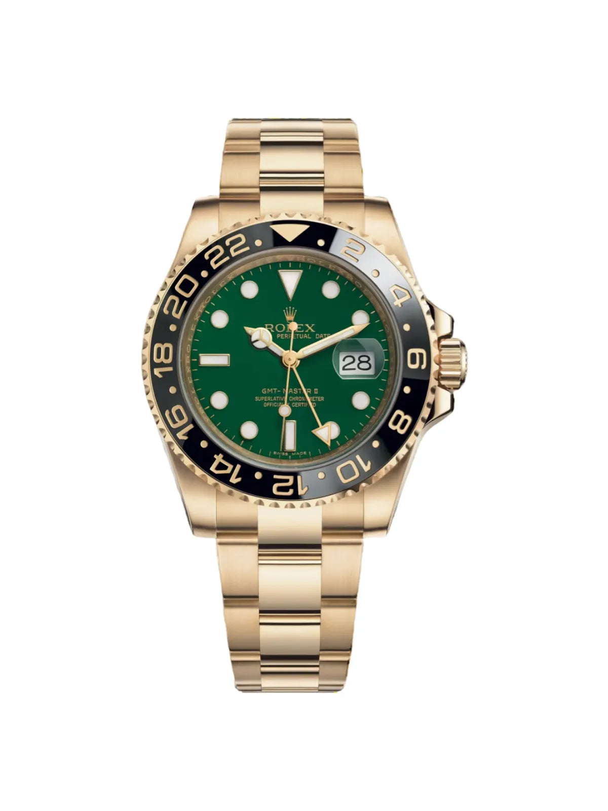 Rolex GMT Master II Watch 40mm 116718GSO
