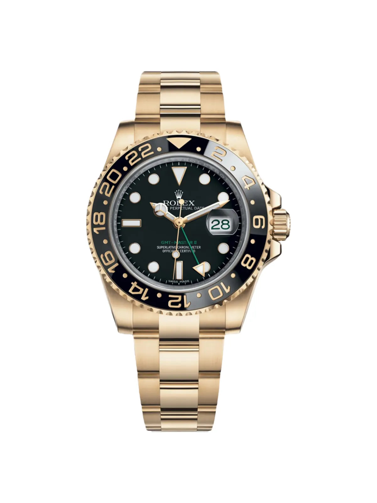 Rolex GMT Master II Watch 40mm 116718LN