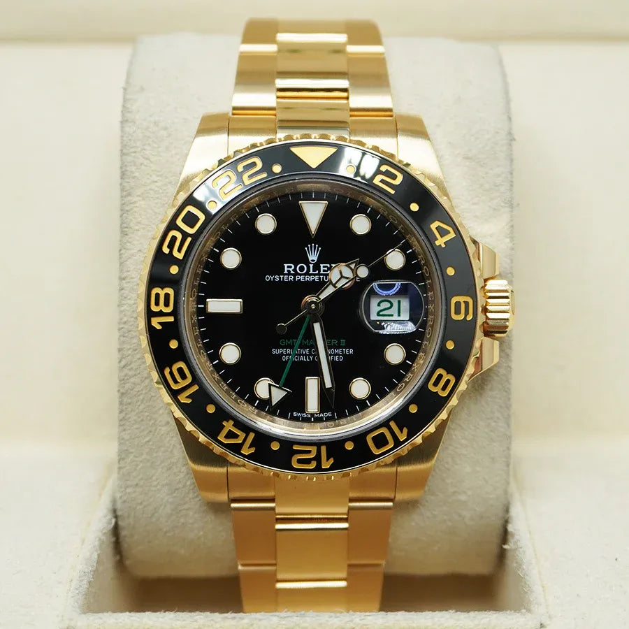 Rolex GMT Master II Watch 40mm 116718LN