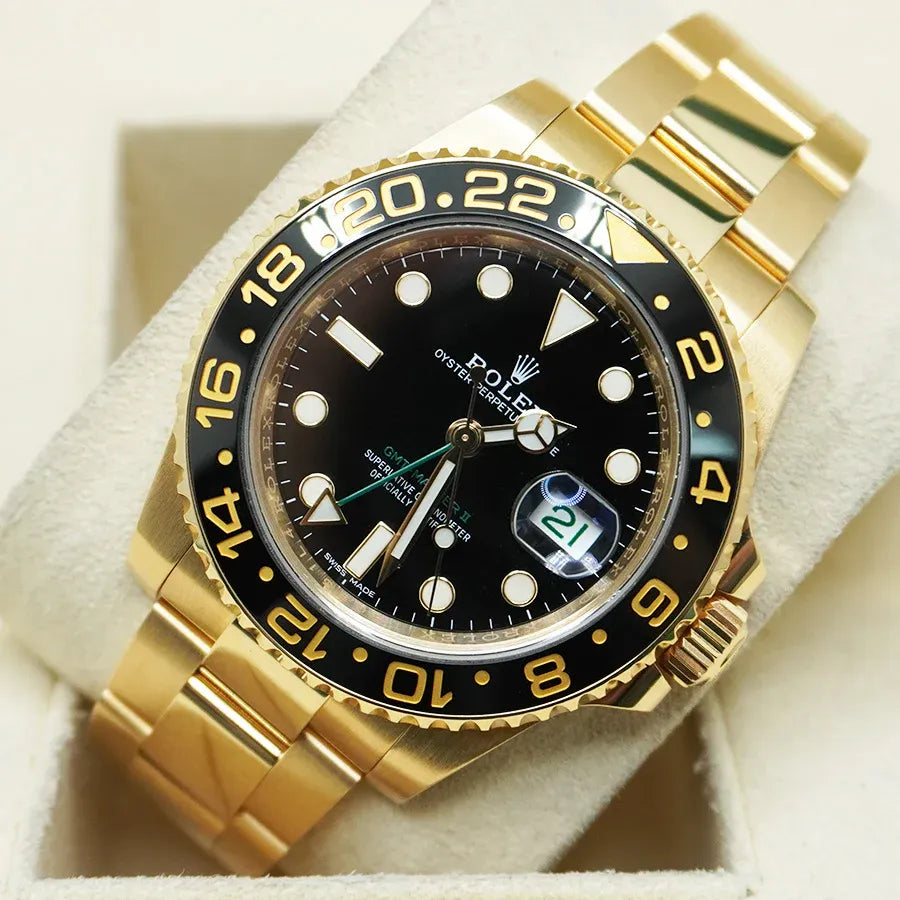 Rolex GMT Master II Watch 40mm 116718LN