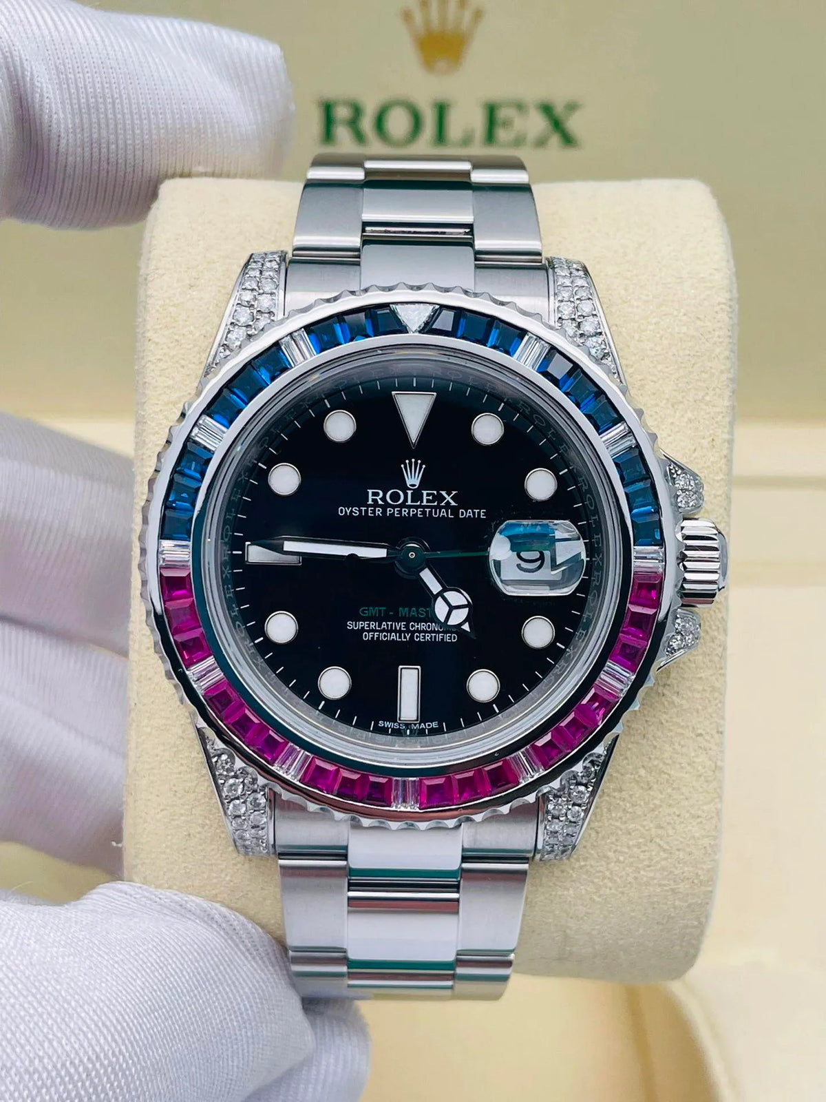 Rolex GMT Master II Watch 40mm 116759SANR/SARU