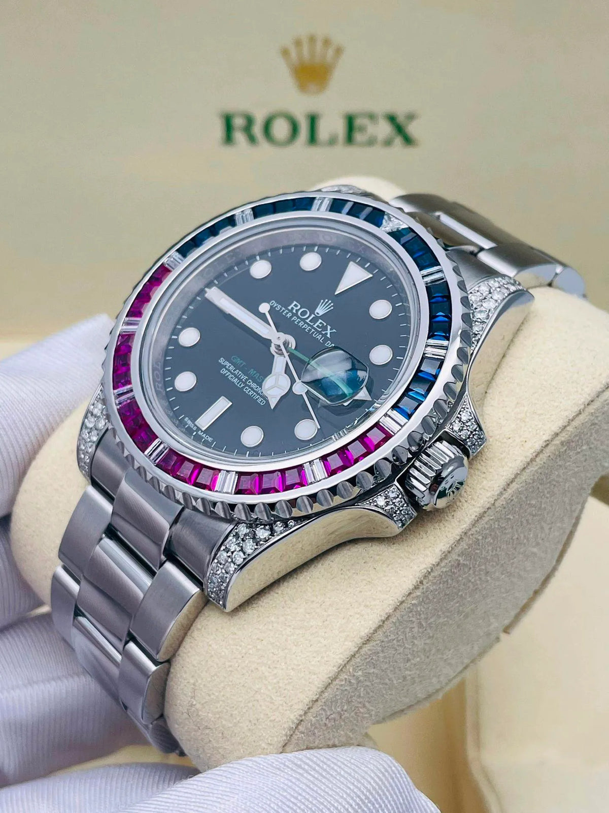 Rolex GMT Master II Watch 40mm 116759SANR/SARU