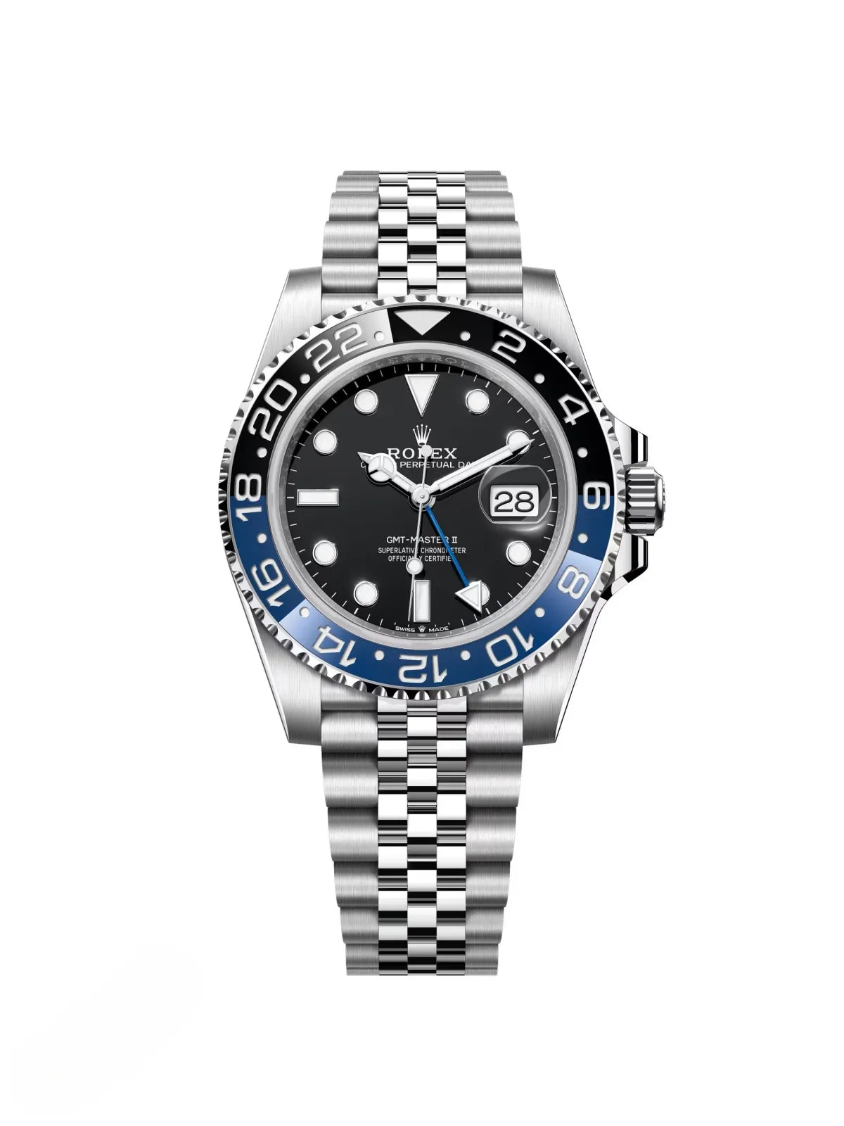 Rolex GMT-Master II Watch 40mm 126710blnr-0002