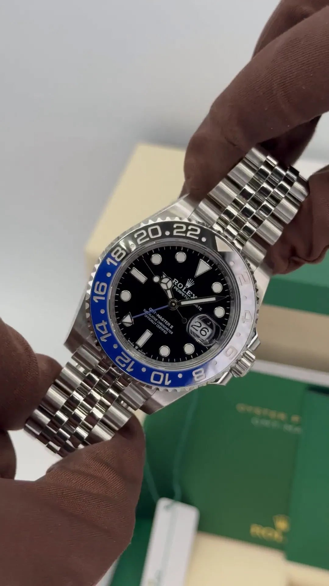 Rolex GMT-Master II Watch 40mm 126710blnr-0002