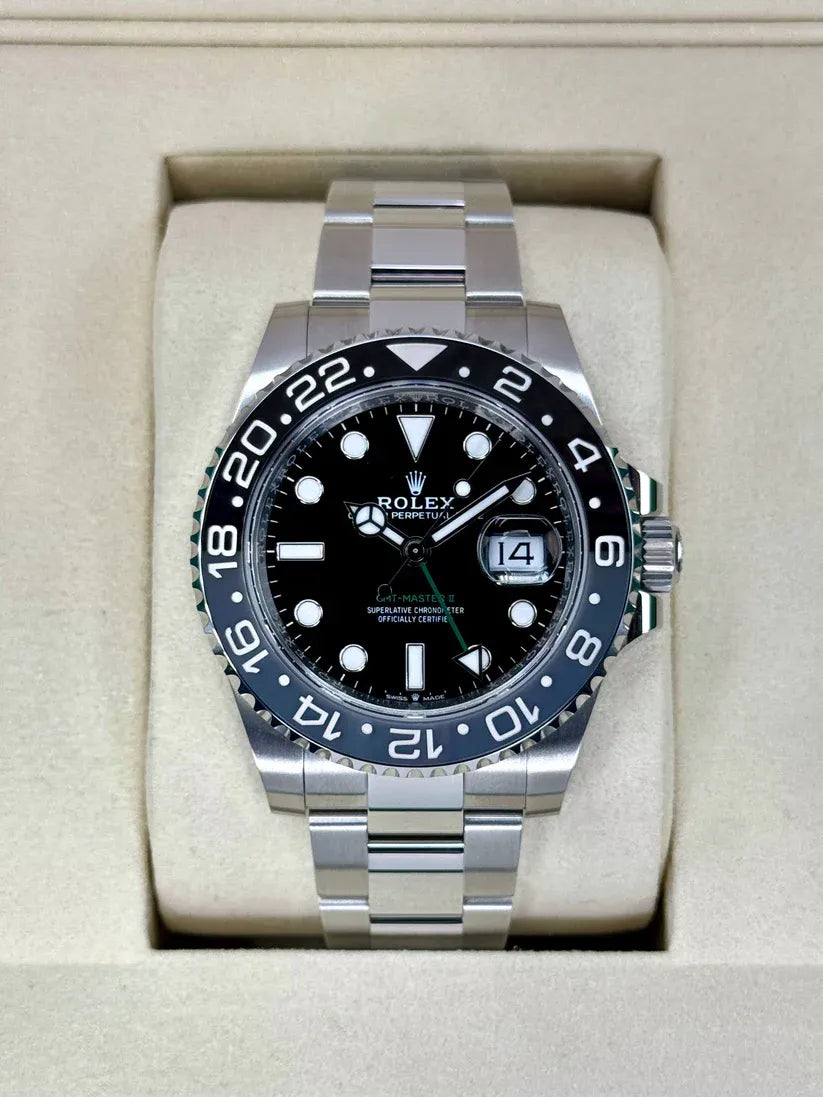 Rolex GMT-Master II Watch 40mm 126710GRNR-0004