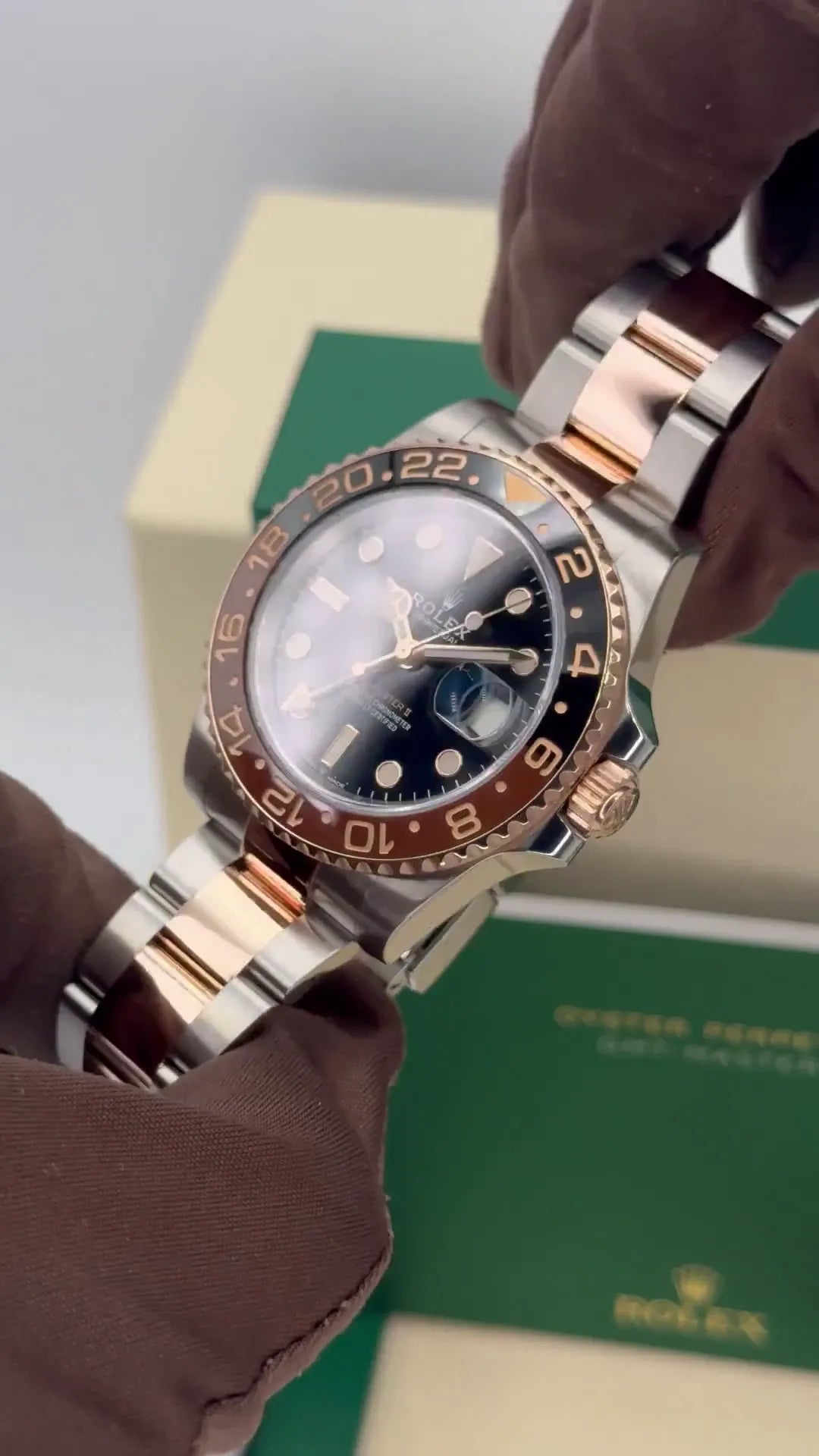 Rolex GMT Master II Watch 40mm 126711CHNR-0002