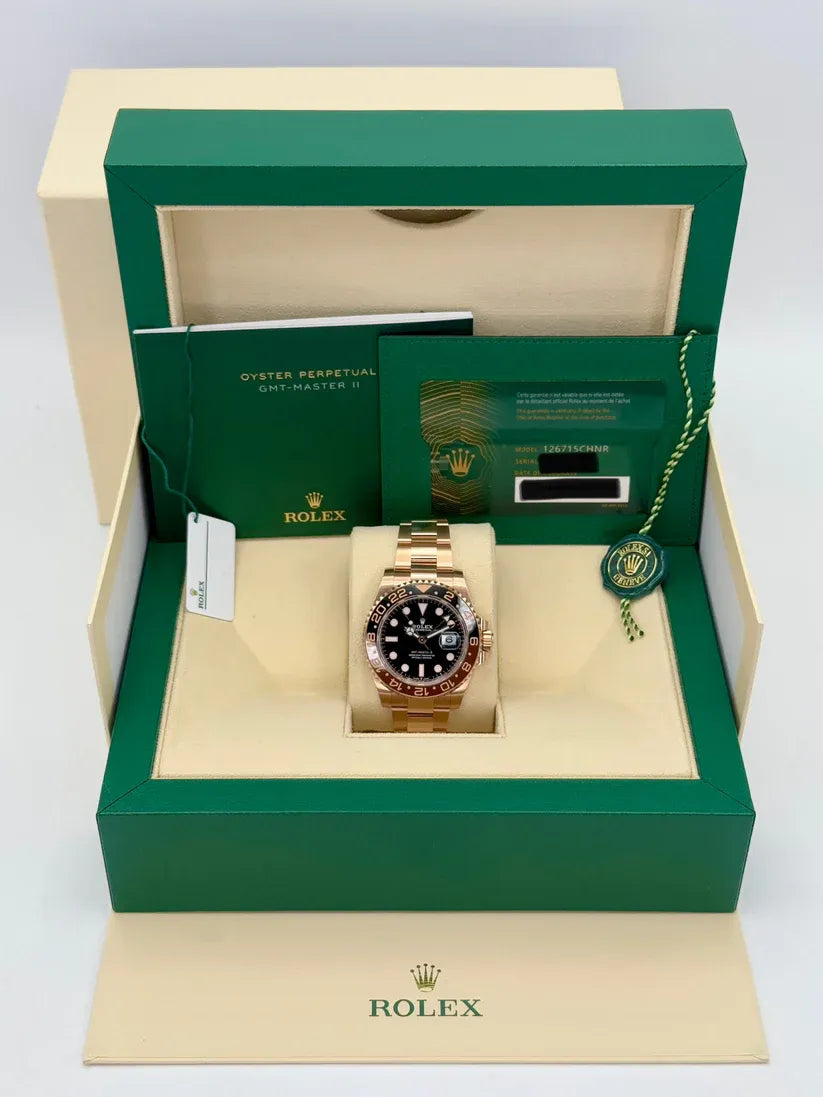 Rolex GMT-Master II Watch 40mm 126715chnr-0001