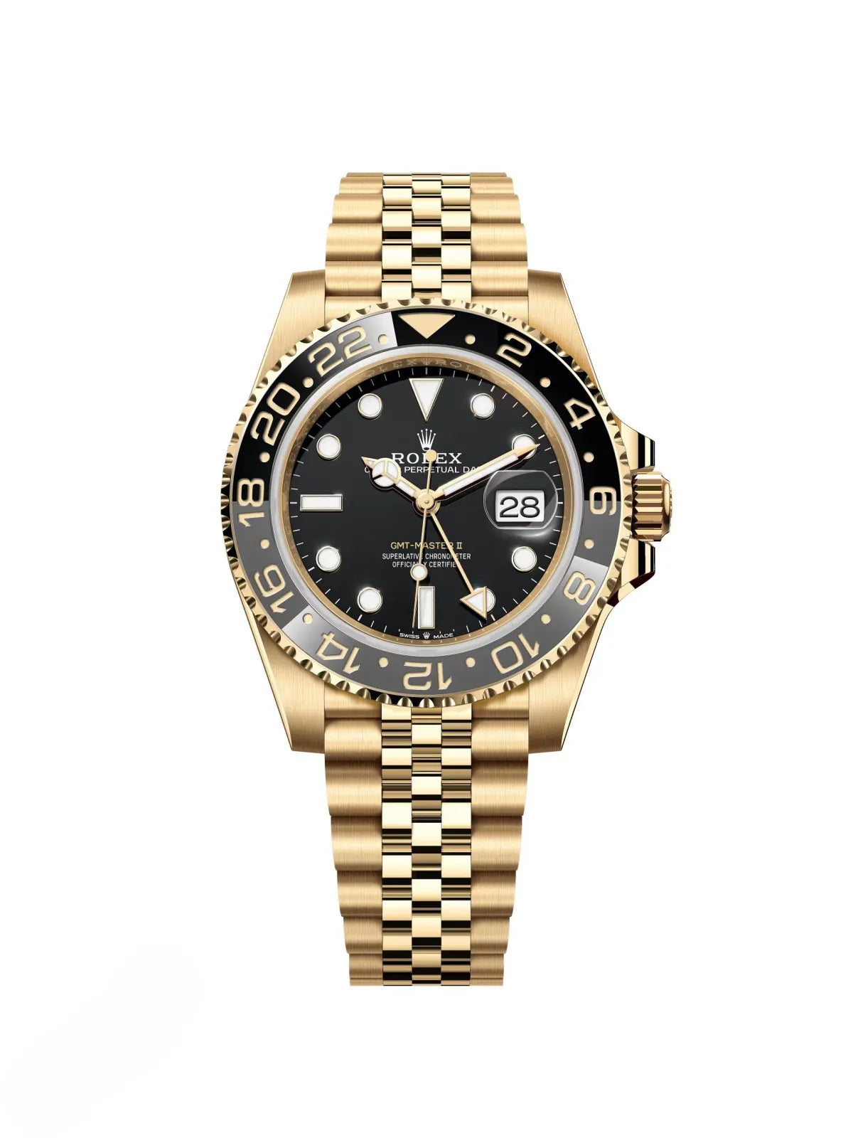 Rolex GMT-Master II Watch 40mm 126718grnr-0001