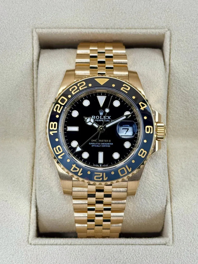 Rolex GMT-Master II Watch 40mm 126718grnr-0001