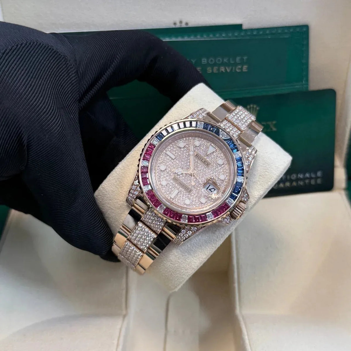 Rolex GMT-Master II Watch 40mm 126755SARU