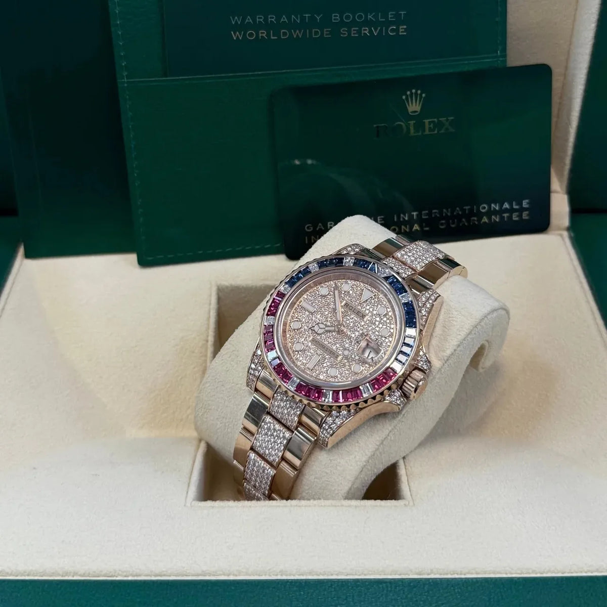 Rolex GMT-Master II Watch 40mm 126755SARU