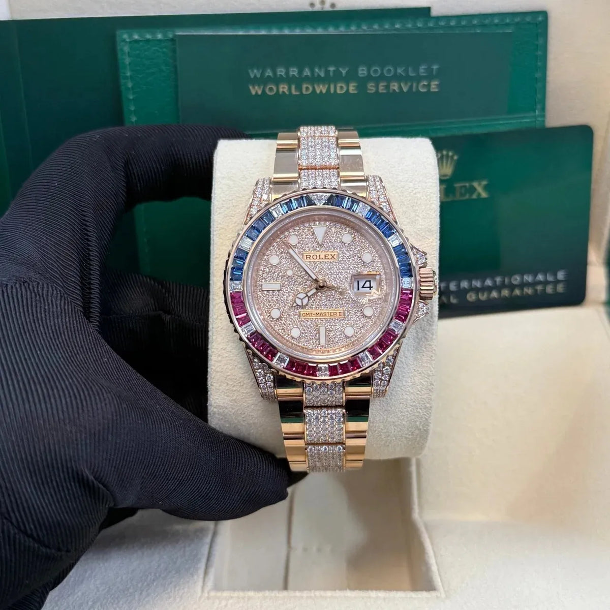 Rolex GMT-Master II Watch 40mm 126755SARU