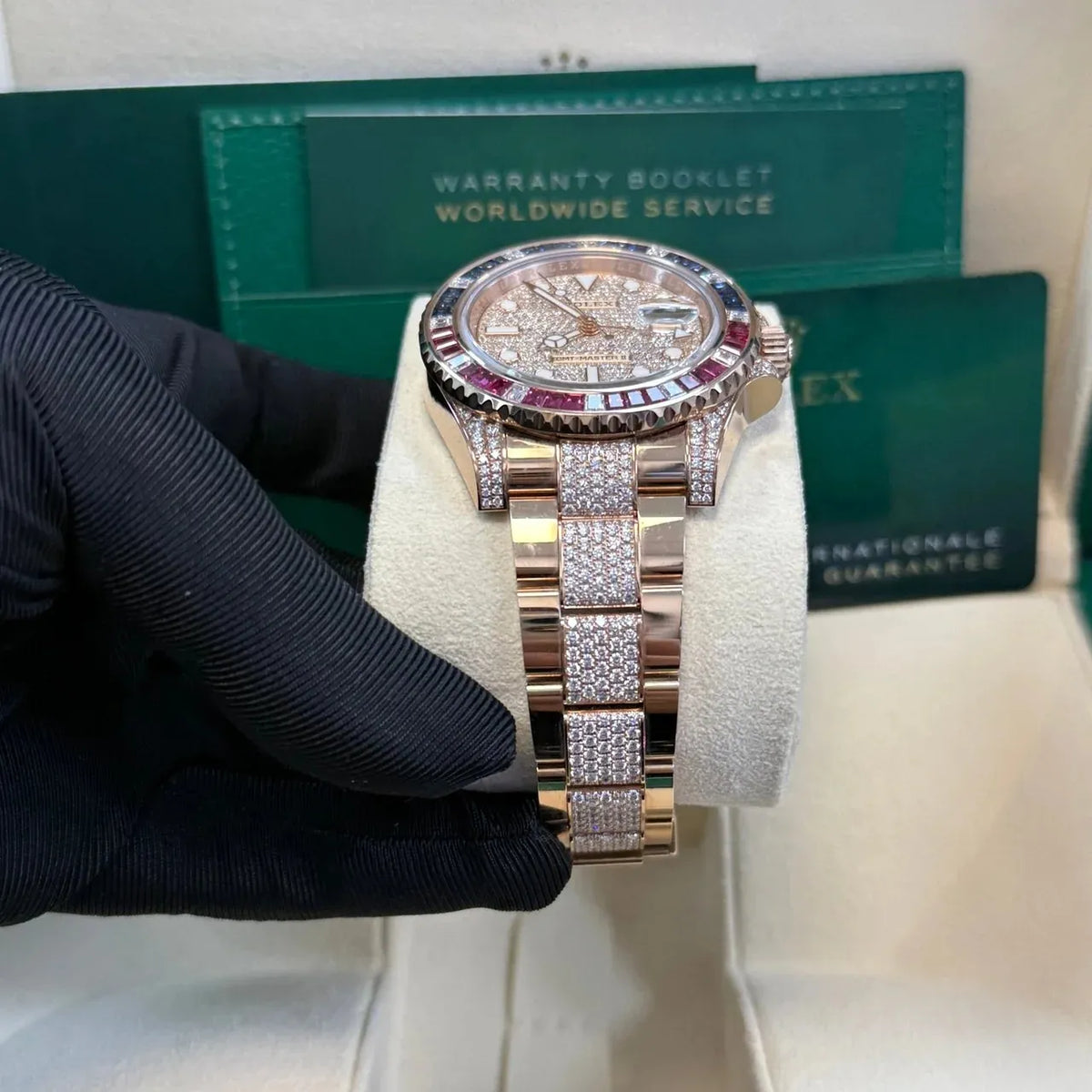 Rolex GMT-Master II Watch 40mm 126755SARU