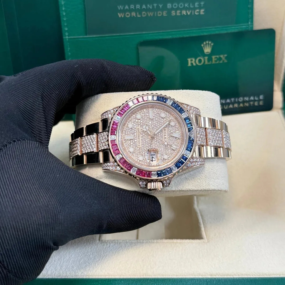 Rolex GMT-Master II Watch 40mm 126755SARU